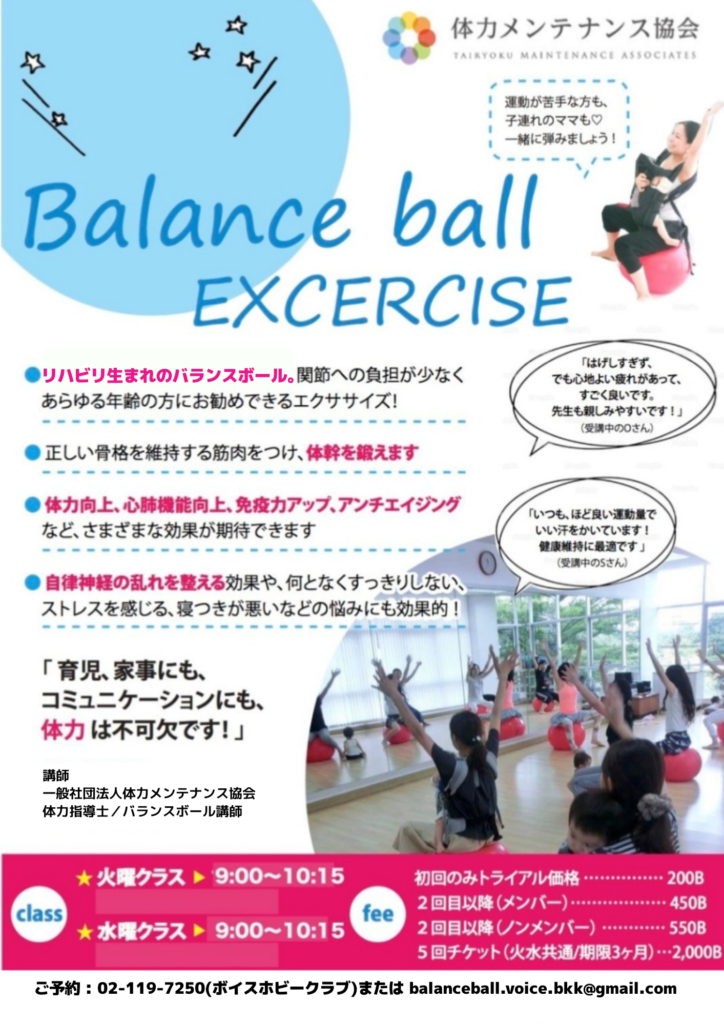 バランスボール Voice Hobby Club